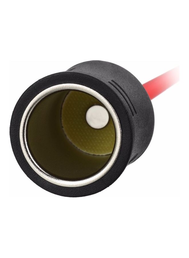 12V/24V Extension Cord with Lighter Plug Socket - Image 2