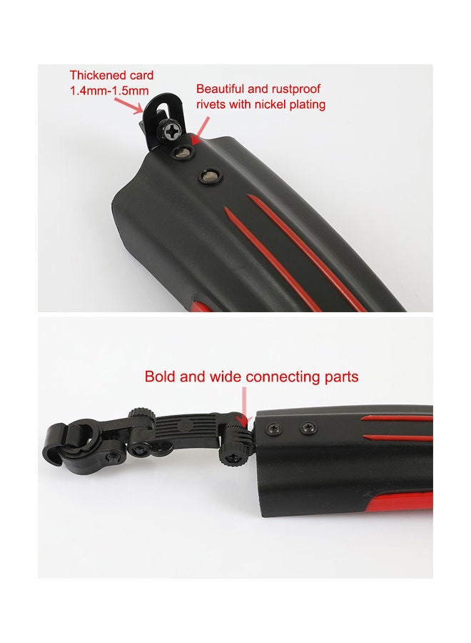 Generic 2-Piece Tire Front/Rear Mudguards  - Image 2