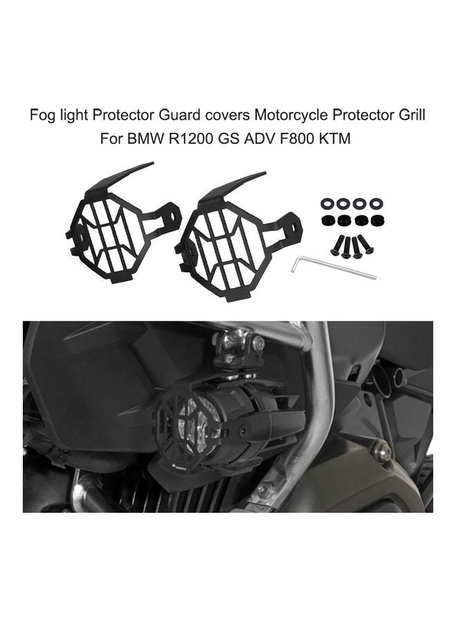 2-Piece Grill Fog Light Protector - Image 4