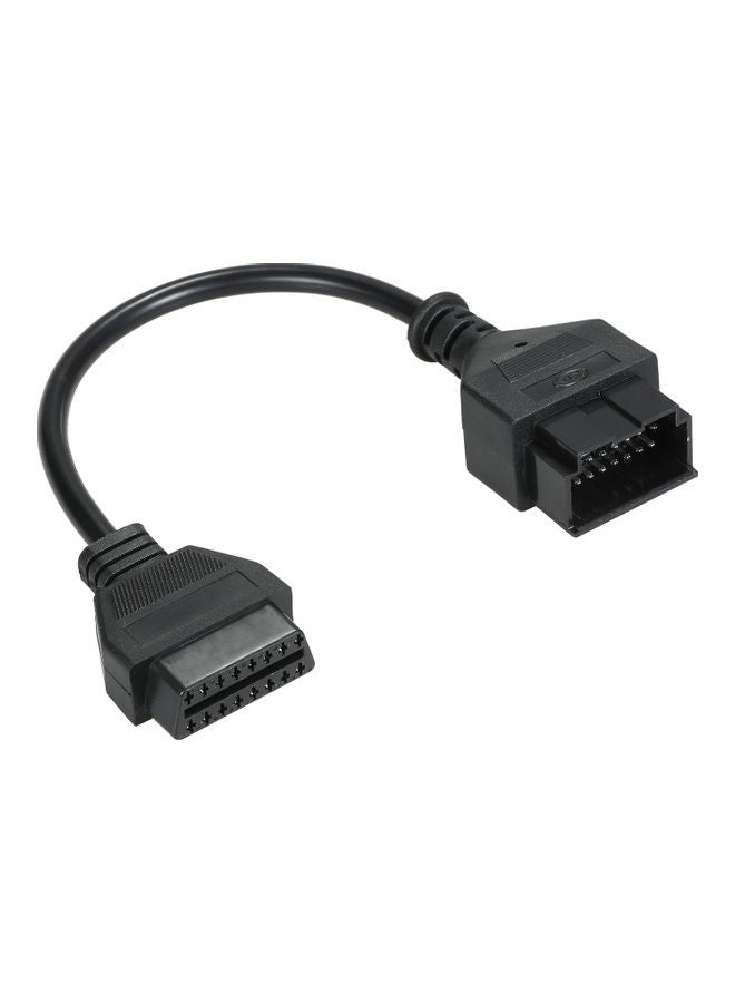 كابل محول OBD-II 20pin to 16pin غيار لسيارة كيا <div>20pin 30cm</div> - Image 1