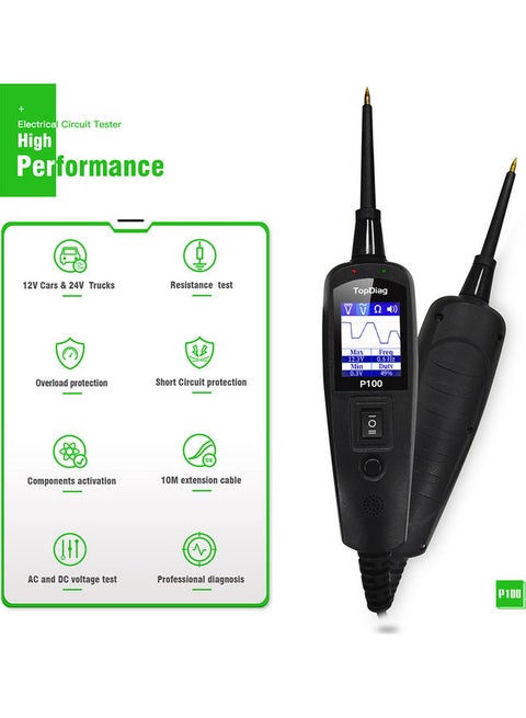 Electrical Circuit System Tester for Cars and Trucks