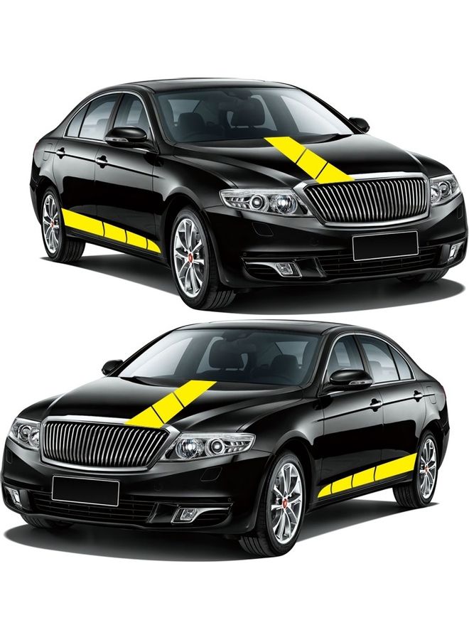 3-Piece Car Sripe Stickers - Image 4
