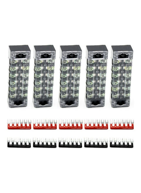 10-Piece Terminal Stripes and 5 Barrier Terminal Block