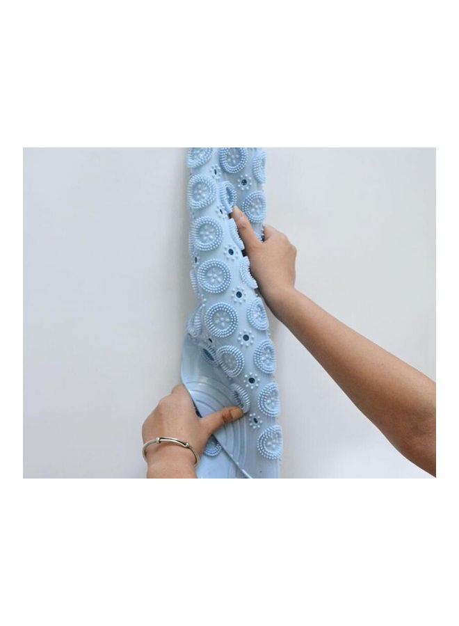 Anti-Slip Bathroom Mat Blue one size cm - Image 2