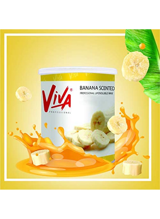 فيفا شمع معطر بالموز قابل للذوبان في الدهون 800ملليلتر - Image 2