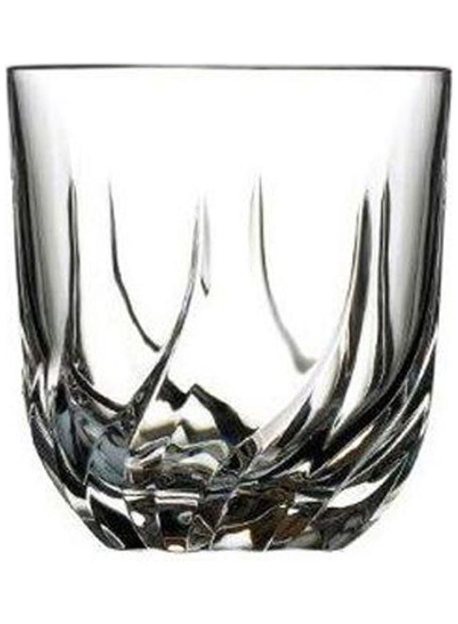 RCR Fusion 6 Piece Trix Glass Set Clear 400ml 