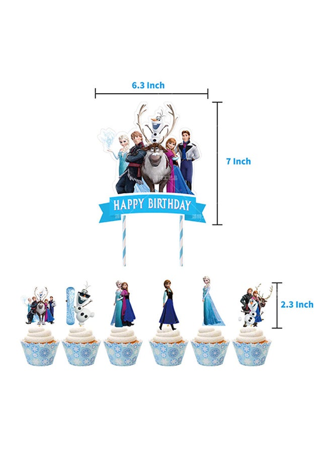 Frozen Theme Birthday Party Decoration And Balloon Set - Image 3