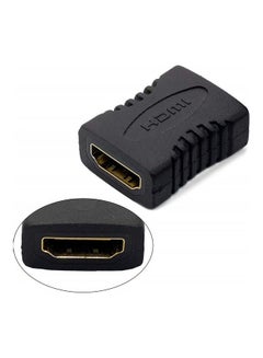 HDMI Female To Female Extender Adapter Connector Black - v1611742586/N44021456A_1