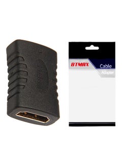 HDMI Female To Female Extender Adapter Connector Black - v1611742586/N44021456A_2