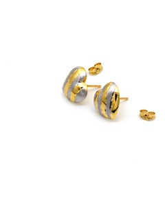 Gold Zone 18k Real Gold Small Heart Earring Set  - Image 4