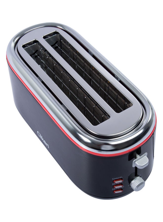Clikon 4 Slice Bread Toaster 1300 W CK2432 Black - Image 4
