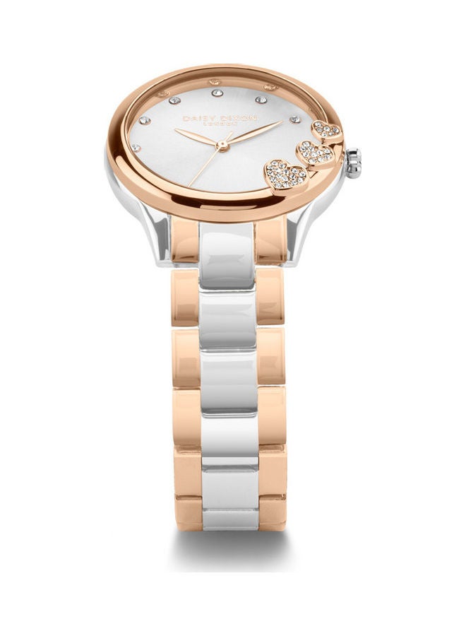 DAISY DIXON LONDON - Women's Silver And Gold Bracelet Watch With Mother Of Pearl Dial - 35 mm - Silver/Gold - Image 1
