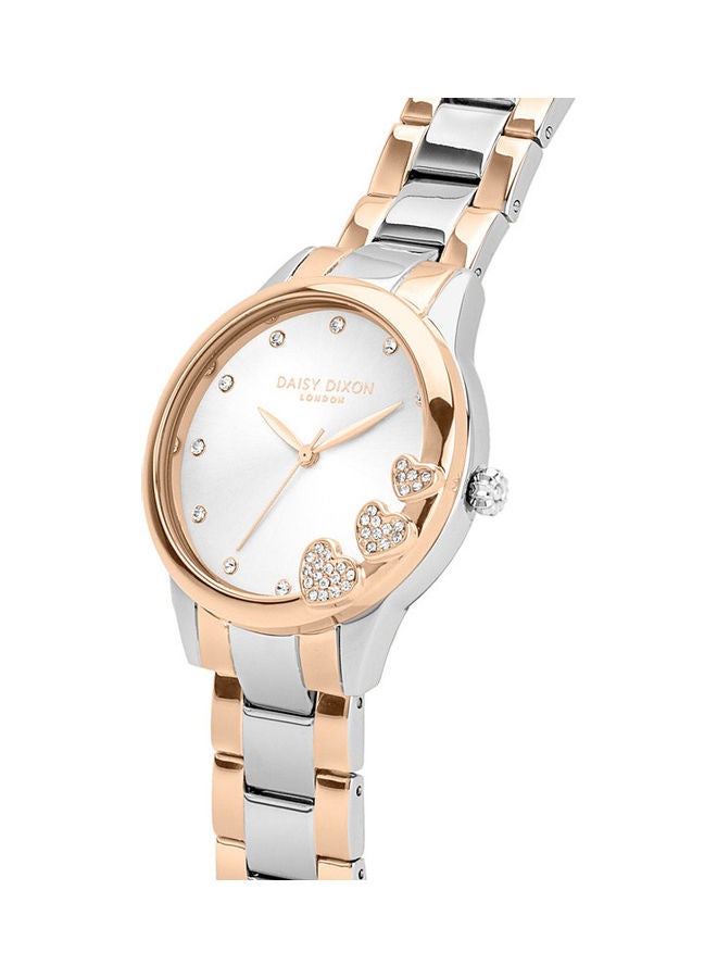 DAISY DIXON LONDON - Women's Silver And Gold Bracelet Watch With Mother Of Pearl Dial - 35 mm - Silver/Gold - Image 1