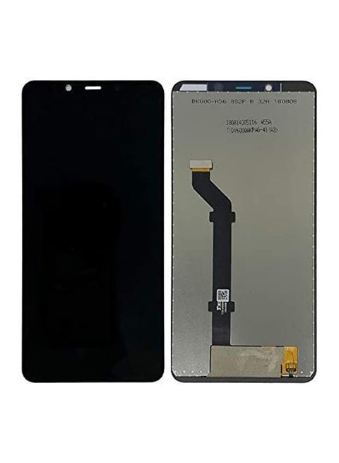 لاصقة حماية للشاشة LCD لهاتف نوكيا 3.1 بلس أسود
