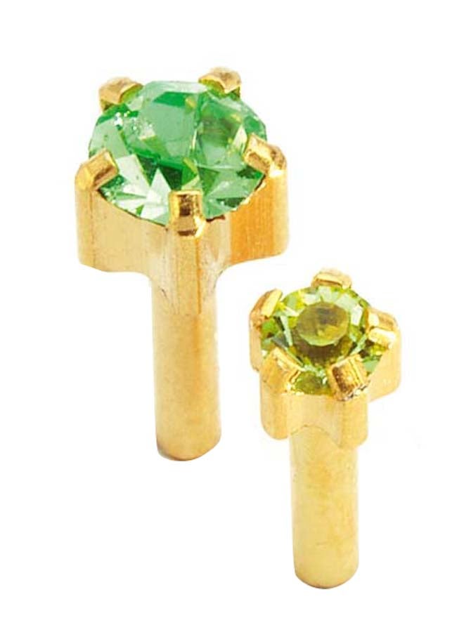 كافلون أقراط للأذن كبس Peridot Aug Gp 