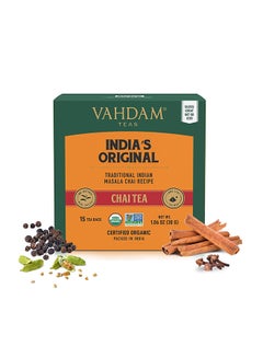 VAHDAM Original Masala Chai Tea 60grams Pack of 2  - Image 1