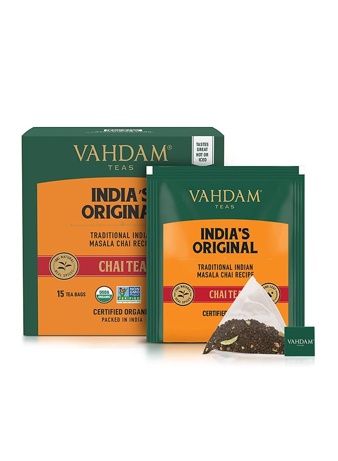 فادام علبة شاي ماسالا الأصلي 60جرام عبوة من قطعتين - Image 2