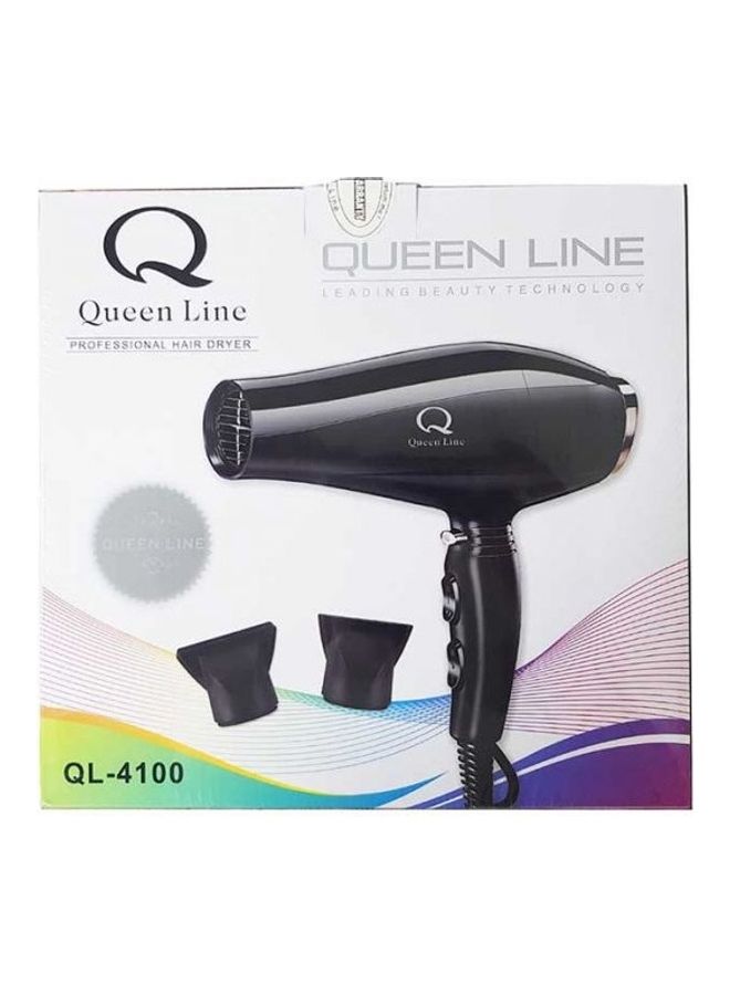 Queen Line Professional Hair Dryer black - Image 1