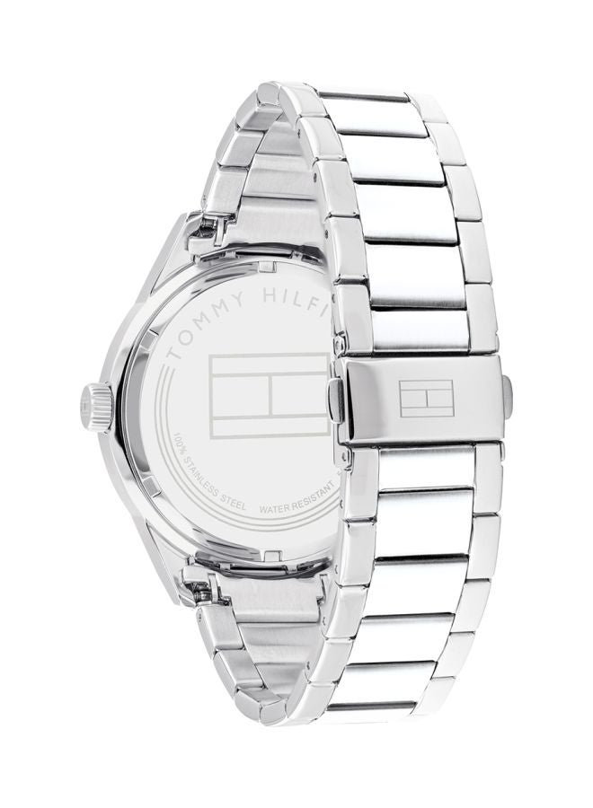 TOMMY HILFIGER Men's Austin Round Shape Stainless Steel Analog Wrist Watch 44 mm - Silver - 1791639  - Image 2