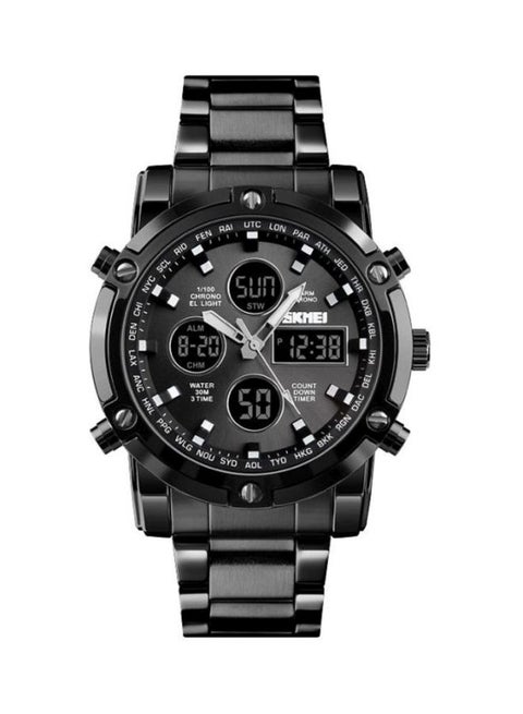 Men's Water Resistant Analog/Digital Watch 1389