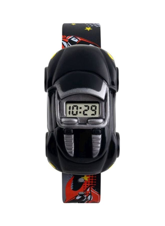 سكمي Boys' Water Resistant Digital Wrist Watch 1241 - 28 mm - Black - Image 1