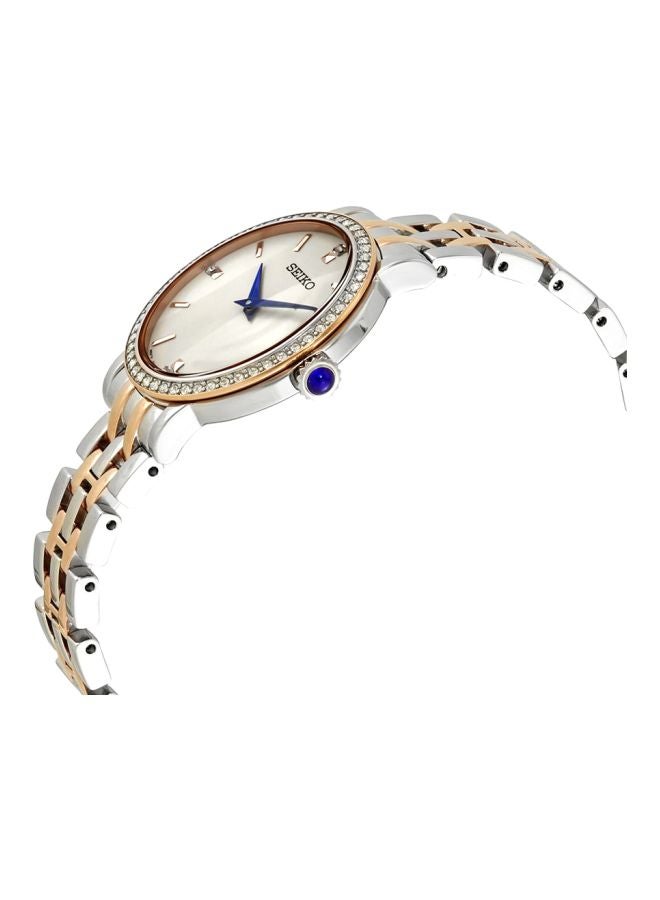 Seiko women Water Resistant Stainless Steel Analog Watch SFQ810P1 - Image 3