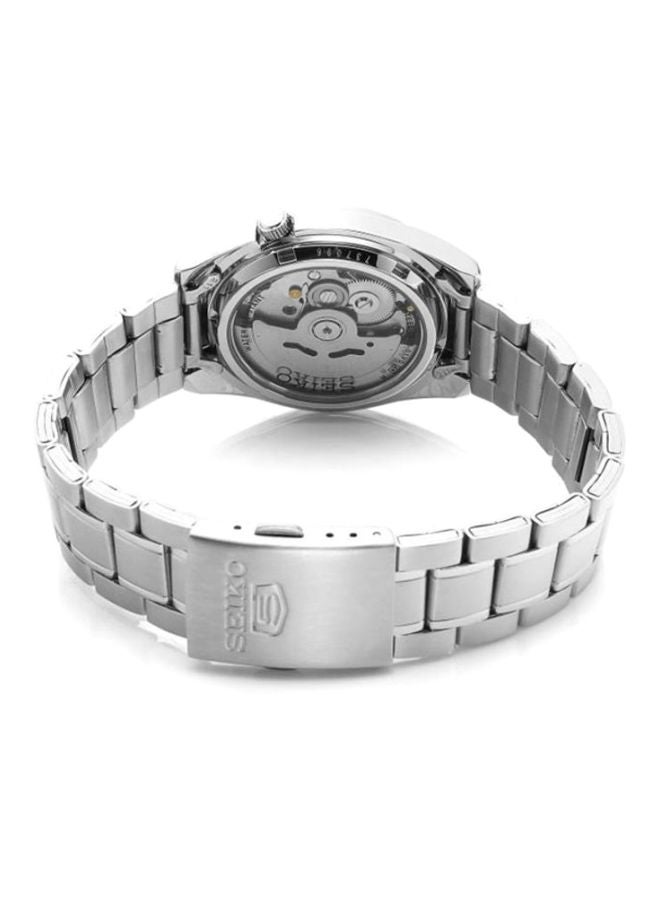 Seiko Men's Round Shape Stainless Steel Analog Wrist Watch 37 mm - Silver - SNKL45J1  - Image 2