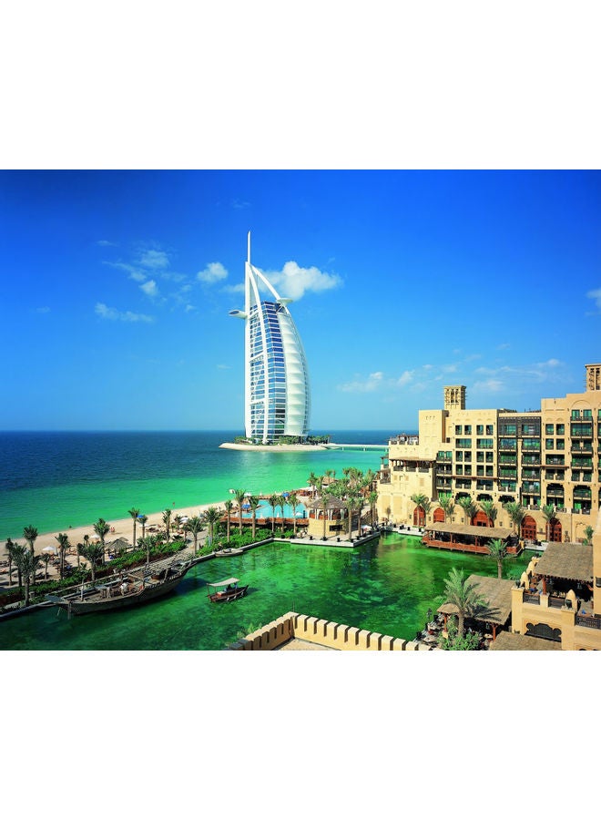 Zoot Canvas Burj Al Arab Hotel Dubai Multicolour 50X40cm