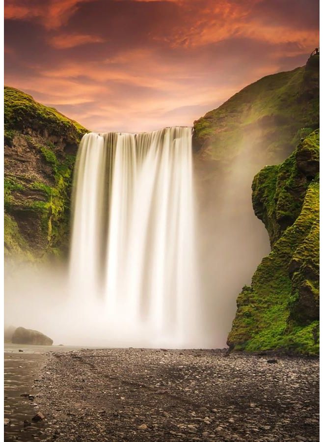 Zoot Canvas Waterfalls multicolour 50X70cm