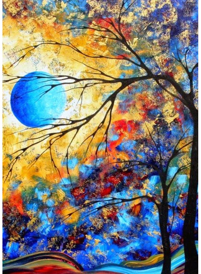 Zoot Canvas Landscape Paint multicolour 50X70cm