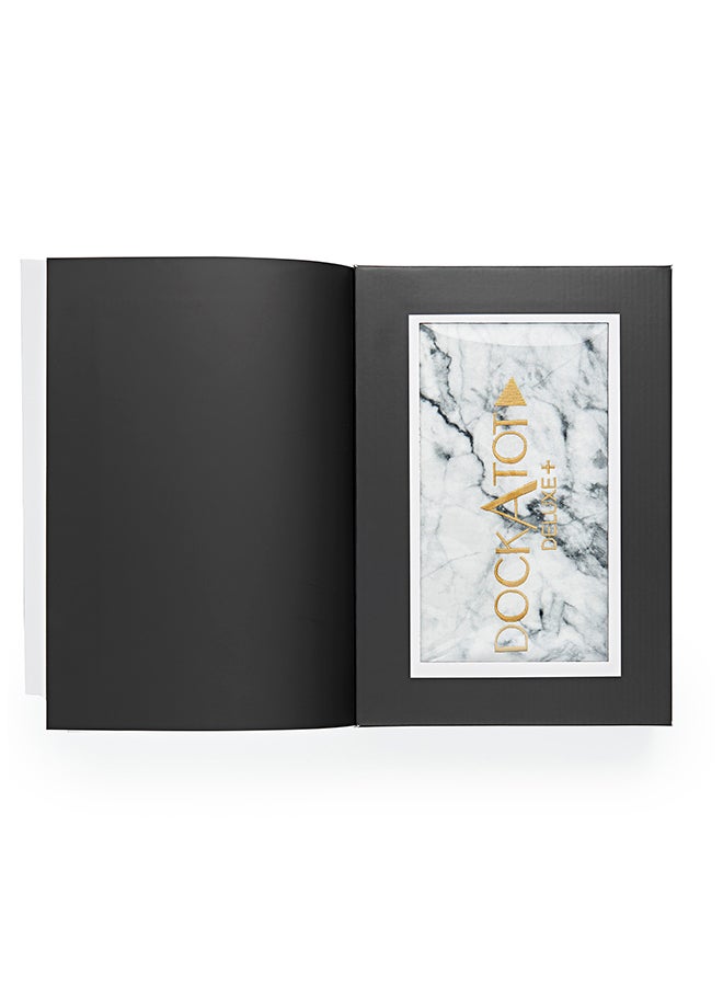 دوك إيه توت غطاء من مجموعة ديلوكس بلس بلون كارارا رخامي - Image 2