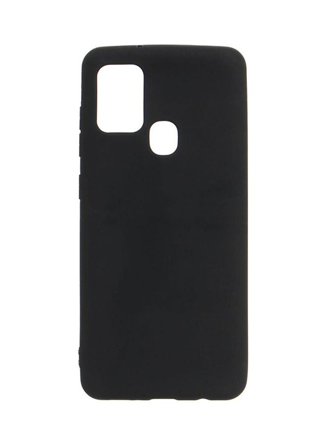 TPU Silicone Back Cover For Samsung Galaxy A21S Black