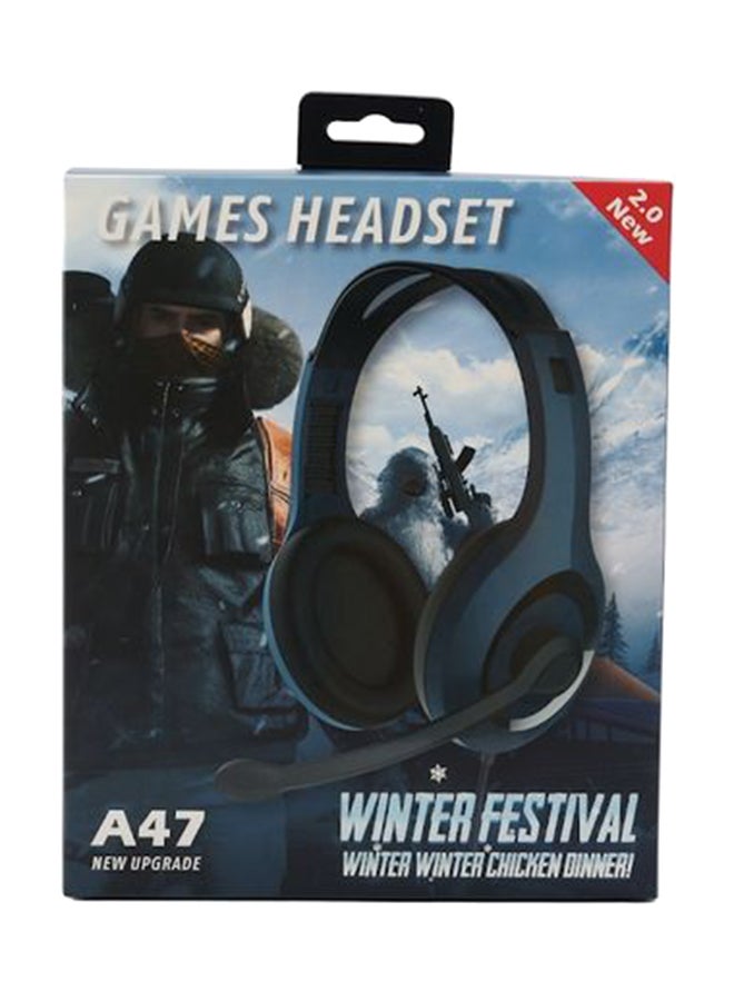 Wired Over-Ear Gaming Headset With Mic - Image 2