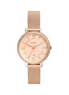 Es4628 FOSSIL Women's Jacqueline Water Resistant Stone Studded Analog Watch ...
