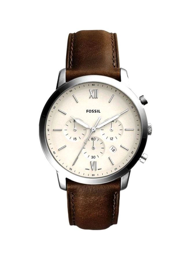 فوسيل ساعة يد كرونوغراف نيوترا مقاومة للماء طراز FS5380 للرجال - Image 1