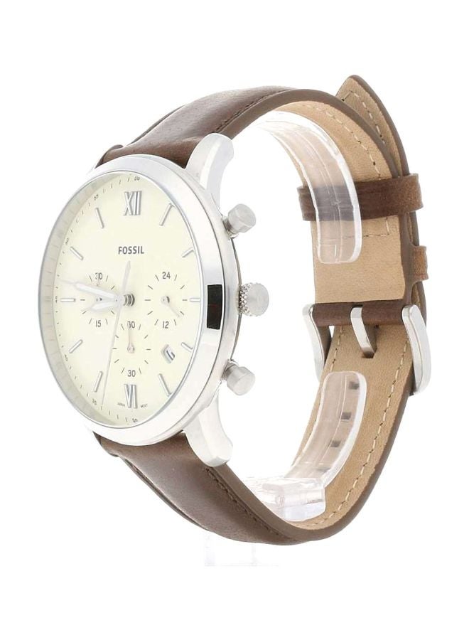 فوسيل ساعة يد كرونوغراف نيوترا مقاومة للماء طراز FS5380 للرجال - Image 5