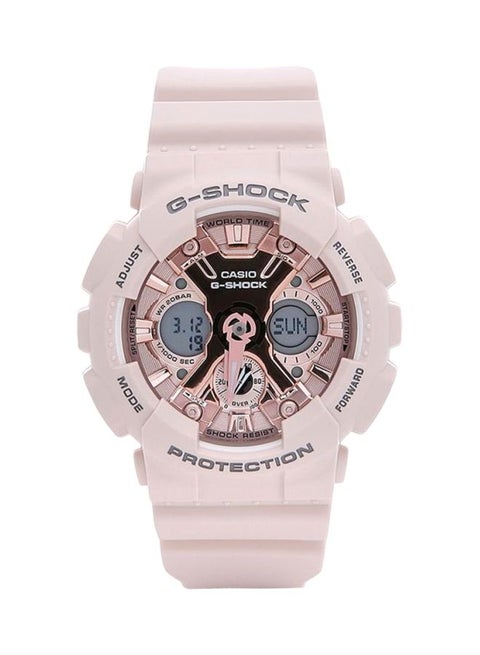 ساعة يد عقارب/رقمية مقاومة للماء طراز Gma-S120MF-4ADR للرجال