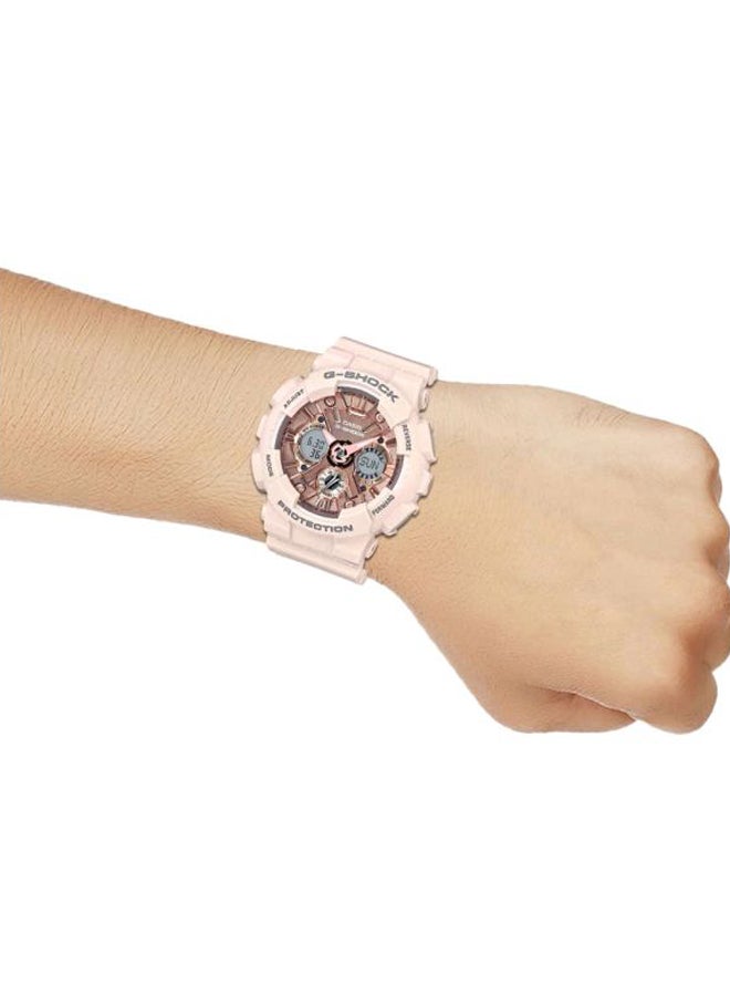 G-SHOCK Men's Water-Resistant Analog/Digital Watch Gma-S120MF-4ADR - Image 5
