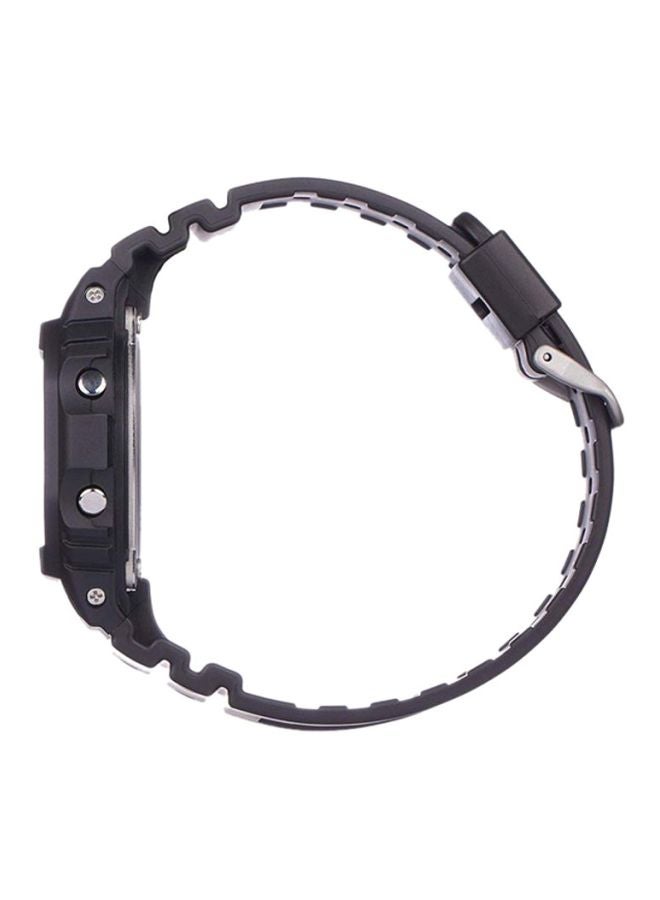 جي شوك ساعة رقمية ضد الماء طراز DW-5600BB-1ER men - Image 3