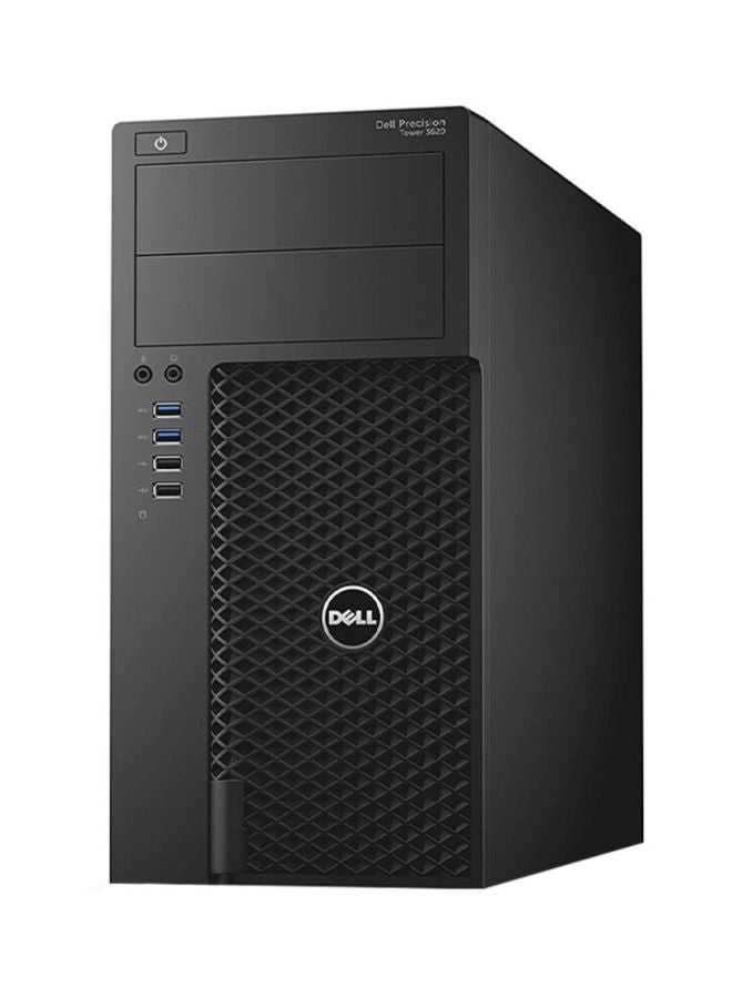DELL - Precision T3620 Tower PC, Intel Core i7 Processor/8GB RAM/1 TB HDD/Intel HD Graphics Black - Image 1