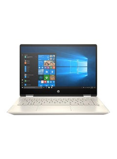 Pavilion x360 - 2 in 1 Laptop 14-dh1036ne With 14Inch FHD Display, Intel Core i5 processor/ 8GB RAM/ 512GB SSD/ NVIDIA GeForce MX130 2GB/ Stylus Pen/ Windows 10/ EN-AR KB Warm Gold