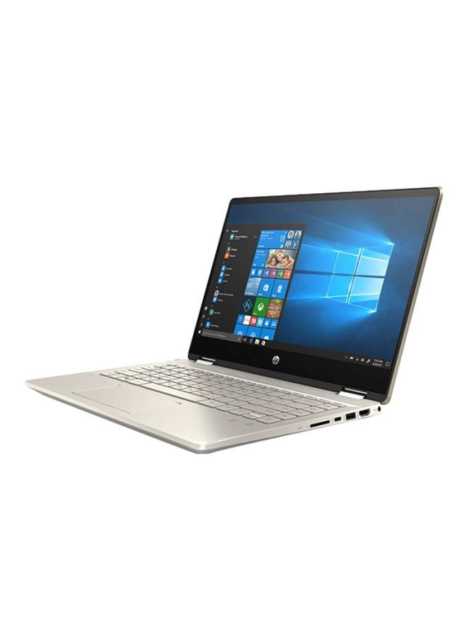 HP - Pavilion x360 - 2 in 1 Laptop 14-dh1036ne With 14Inch FHD Display, Intel Core i5 processor/ 8GB RAM/ 512GB SSD/ NVIDIA GeForce MX130 2GB/ Stylus Pen/ Windows 10/ EN-AR KB Warm Gold - Image 1