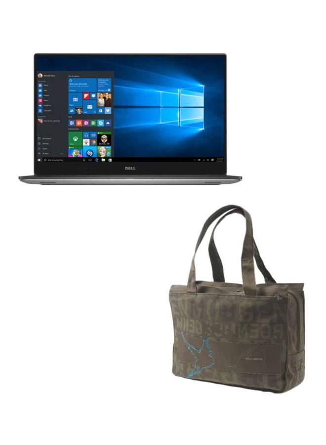 XPS 9560 Laptop With 15.6-Inch Display, Intel Core i7 Processor/16GB/512GB SSD/Intel UHD Graphics 620 With Bag Silver