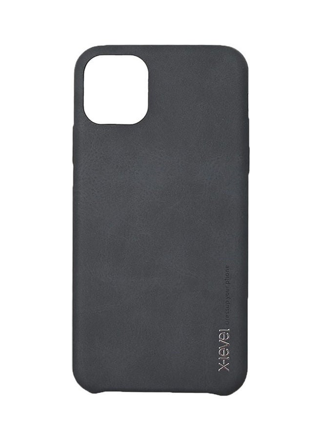 X-level Vintage Series Classic Back Cover For iPhone 11 Pro Max Dark Grey - Image 1
