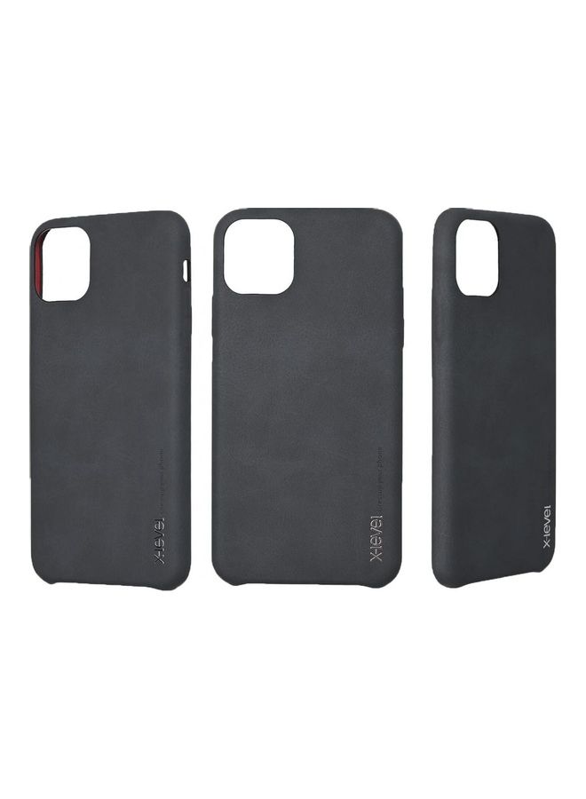 X-level Vintage Series Classic Back Cover For iPhone 11 Pro Max Dark Grey - Image 4