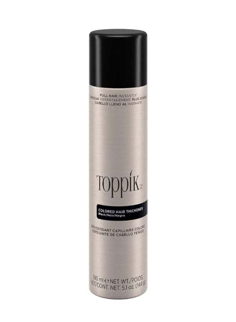 Colored Hair Thickener Black Hair Color Hair Spray 144 Grams Black 144grams