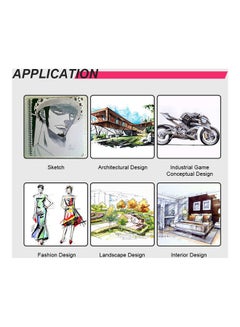 TOUCHNEW 12-Piece Double-Headed Marker White  - Image 2