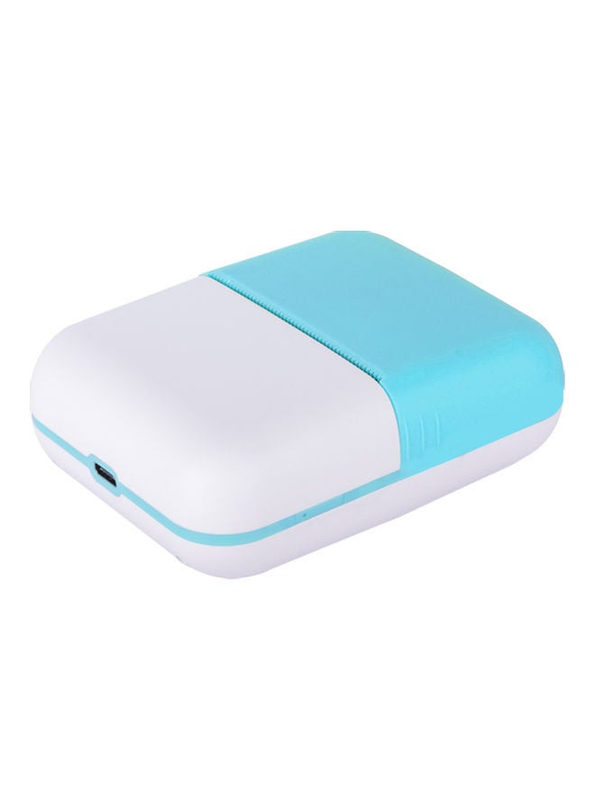 Pocket Thermal Printer Blue/White - Image 4