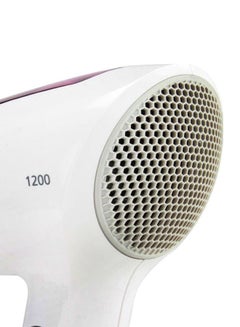 Panasonic Hair Dryer 1200W Quick Compact Gentle Drying, Foldable Eh Nd21 Pink/White  - Image 5