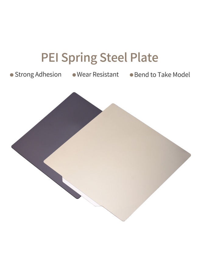 أيبيسي لوح فولاذي بزنبرك وقاعدة تسخين لطابعة ثلاثية الأبعاد متعدد الألوان - Image 2